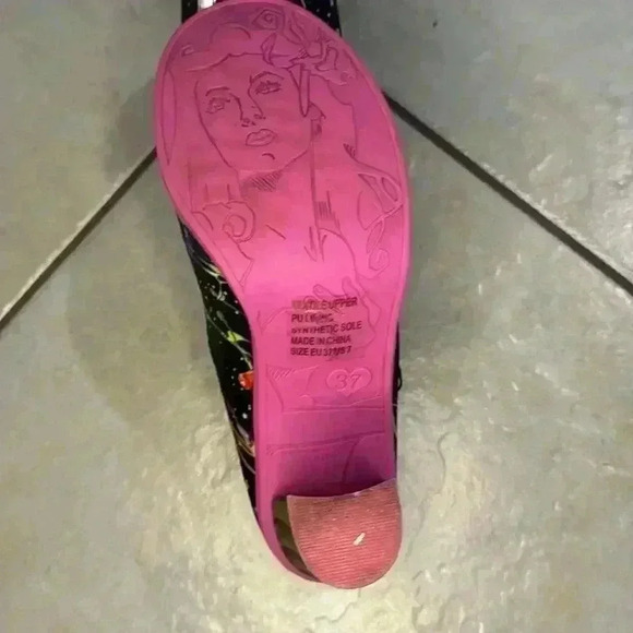 Hot Chocolate Designs “Paint” Mary Jane shoes EU37/US6.5 - Picture 6 of 9